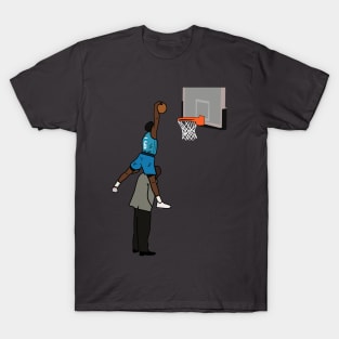 Hamidou Diallo NBA 2019 Slam Dunk Contest Jump over SHAQ - Oklahoma City Thunder T-Shirt